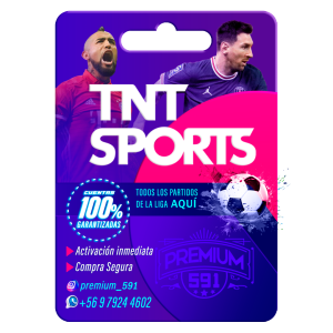 TNT Sports Premium Chile | Cuenta Completa Fútbol En Vivo