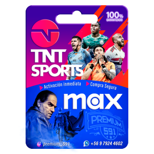 TNT Sports + Max Estándar Chile | Cuenta Completa Full HD